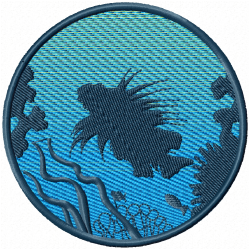 Animals Silhouette Embroidery Design 2
